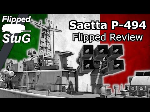 Saetta P-494 | Flipped Review | War Thunder