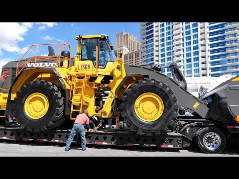Volvo's Biggest Wheel Loader Moving from Conexpo 2020
