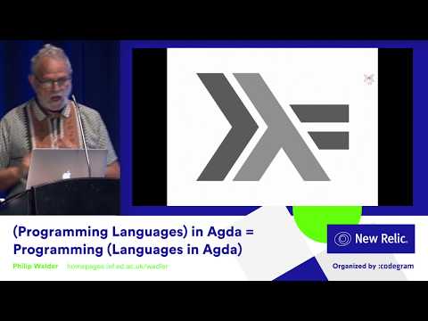 (Programming Languages) in Agda = Programming (Languages in Agda)