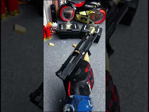 GLOCK Tactics Blowback Pistol Toy Gun Shell Ejecting#shorts #toyguns #glock