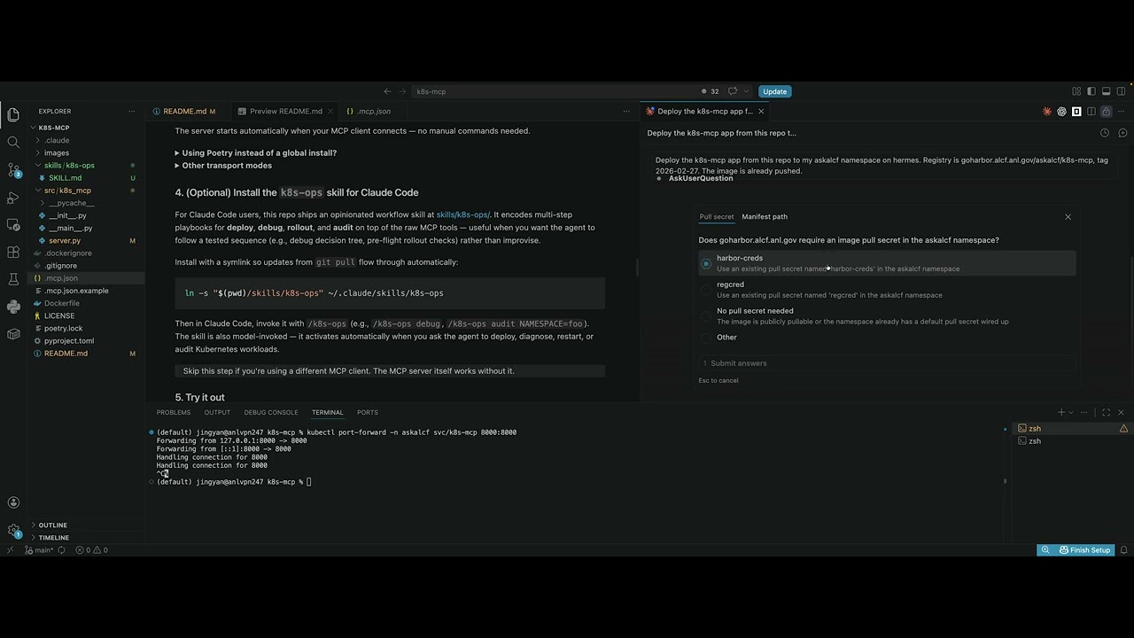 k8s-mcp demo