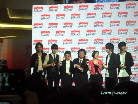 [Fancam] 110510 CNBLUE @ Scotch Puree' 10 Berry   Drinking Scotch