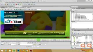Dreamweaver CS6 Öğreniyorum Ders24 Template üzerinde opsiyonel bölge Optional Region yapma