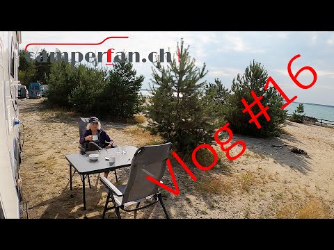 Lusatian Lake District 2021 with motorhome