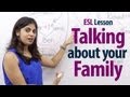 How to talk about your family? - English Lesson ...