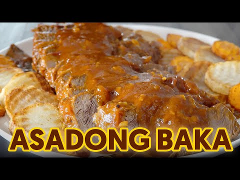 Masarap at Malinamnam na Asadong Baka | Easy Beef Stew...