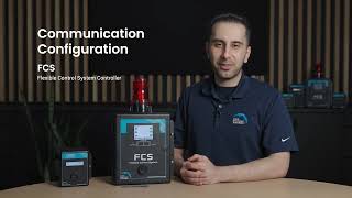 Configuring Modbus or BACnet Communication Parameters on the FCS Controller