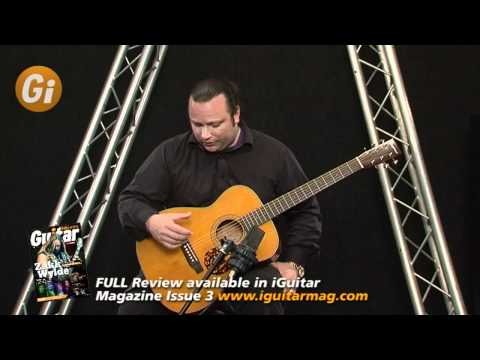 Tanglewood TW40 O AN E Acoustic Guitar Review With Rick Graham - Guitar Interactive Magazine