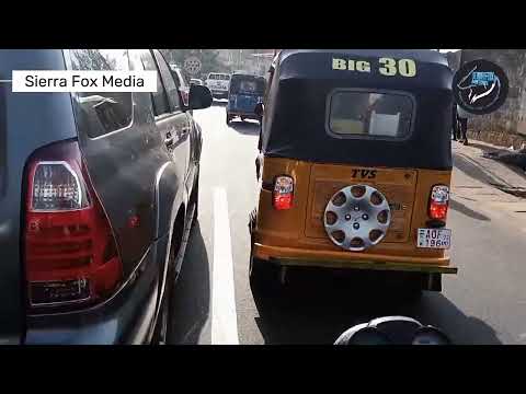 Model New Rd To Wilberforce Junction. Freetown, Sierra Leone.