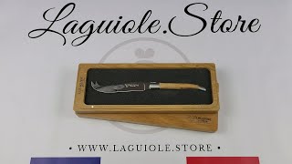 Classic Laguiole Cheese Knife - Juniper wood