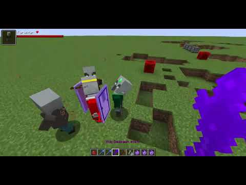 Super Illager King Vs AME's Illager Mobs - Minecraft Mob Battle