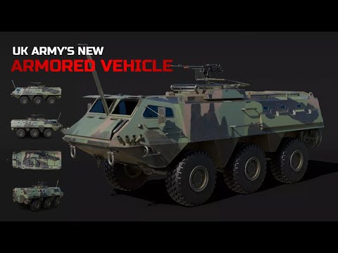 This Armored Vehicle Will Replace the UK Army's Fuchs! Meet the Patria 6x6