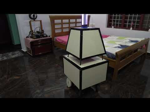 Raspberry Pi based Autonomous UV Robot with SLAM