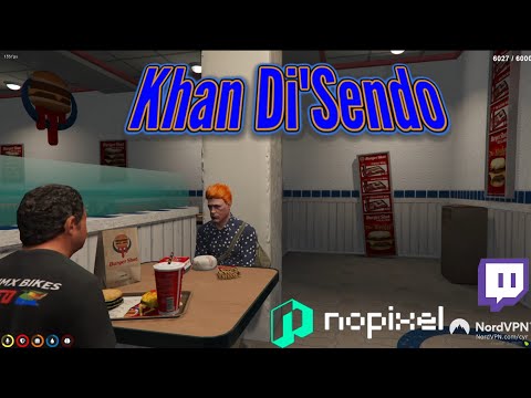 Khan Di'Sendo Meets Bogg | Khan DiSendo | GTA RP NoPixel 3.0 | Cyr VOD (04/06/2021 Part 2)