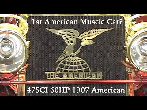 Thumbnail for Is THIS the 1st American Muscle Car? 1907 American Underslung - 475CI 60HP - Muscle Car Madness TV by Car, Muscle car