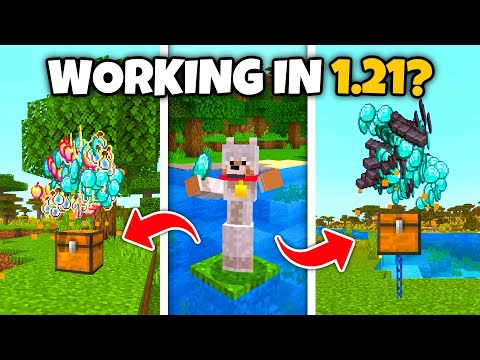 UNBELIEVABLE! Testing CRAZY NEW DUPLICATION GLITCHES in Minecraft Bedrock 1.21
