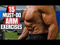 15 MUST DO Arm Exercises with Resistance 💪 Build BIGGER, Stronger Arms