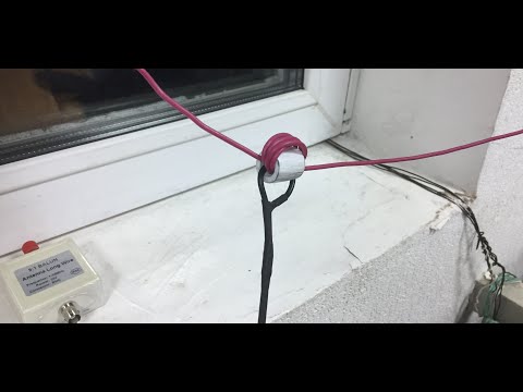 Способ питания антенны, для  радиоприемника.