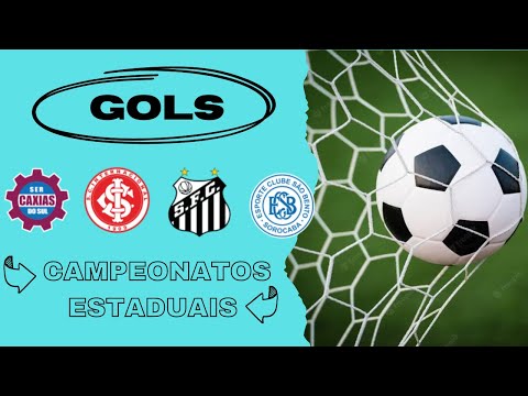 Inter empata com Caxias em 2 x 2 e Santos vence São Bento por 1 x 0, Campeonatos estaduais!!