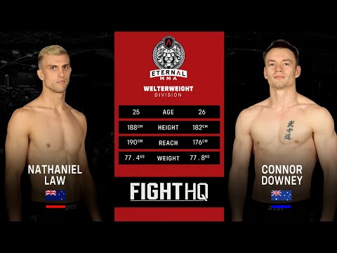 ETERNAL MMA 88 : Nathaniel Law VS Connor Downey | FULL FIGHT