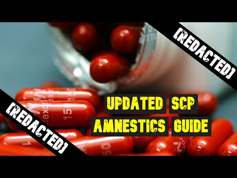 SCP Decoded Lore: Updated SCP Amnestics Guide
