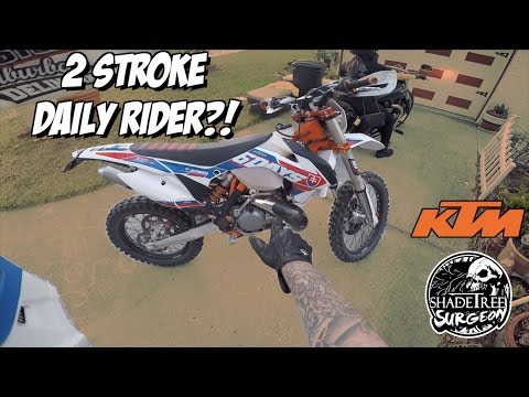 Do 2 stroke motorcycles make good street bikes? | KTM 300