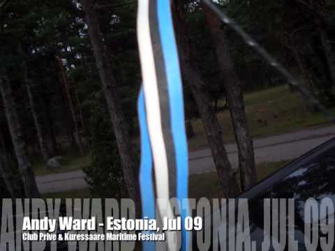 Andy Ward on tour, Estonia Jul 09