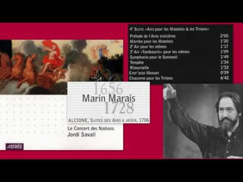 Marin Marais - Alcione, Quatrième suite: Airs pour les Matelots et les Tritons