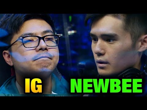 IG vs NEWBEE - BURNING VS SCCC The International 2017 Main Event.[Game 1 bo3]
