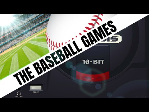 SEGA Mega Drive / Genesis: All BASEBALL Games