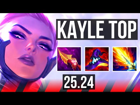 KAYLE vs RENEKTON (TOP) | 51K damage, 6k gold comeback | NA Master | 25.24