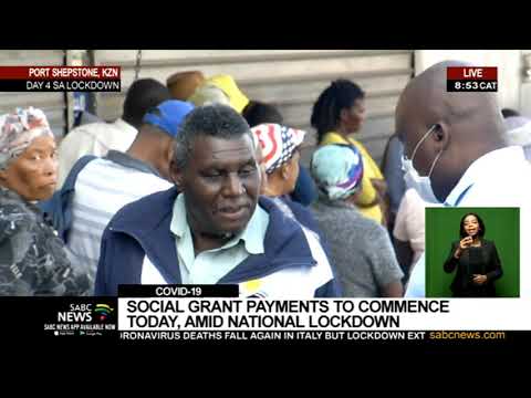 Social grant payments commenced today | Port Shepstone