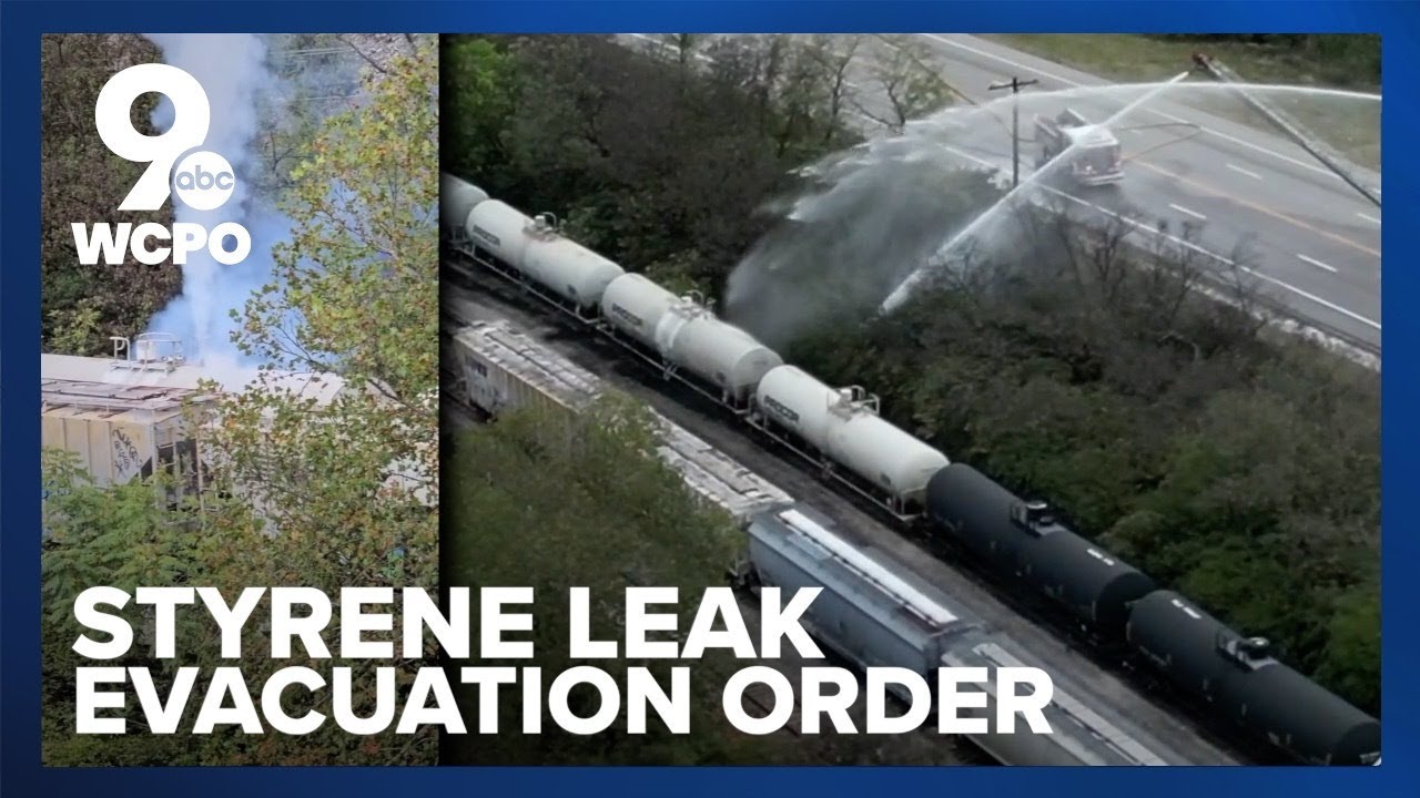Latest update on styrene leak in Ohio