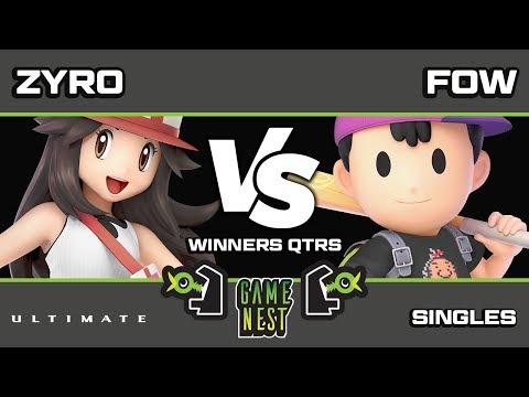 Game Nest Smash it Up: Zyro (Pokemon Trainer/Joker) vs Fow (Ness) - Winners Qtrs