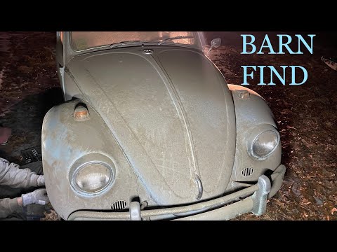 Will it Run and Drive? Forgotten 1967 Vw Beetle Found - First Start in Years!