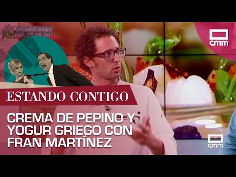 Crema de pepino y yogur griego con el chef Fran Martínez | Estando Contigo