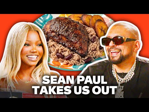 Sean Paul Rates LA Jamaican Food With 'Love Island USA' Star Chelley | Takes Us Out