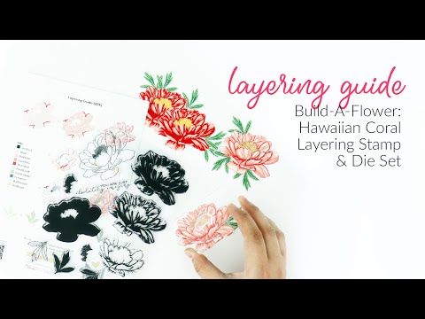 How to Use Altenew Floral Layering Stamps