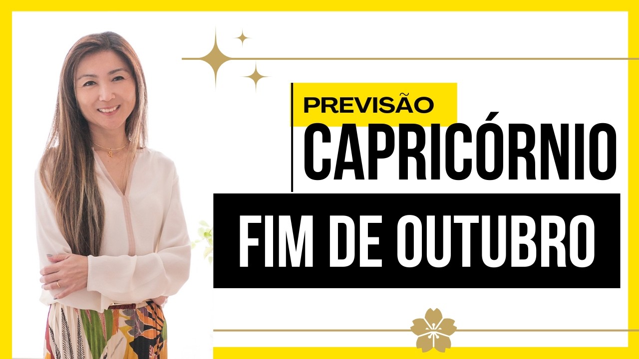 CAPRICÓRNIO ATÉ FINAL DE OUTUBRO: 3 FATOS IMPORTANTES E MARCANTES | Previsão com Tarot