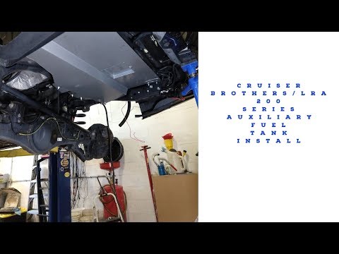 200 Series Auxiliary Fuel Tank Install