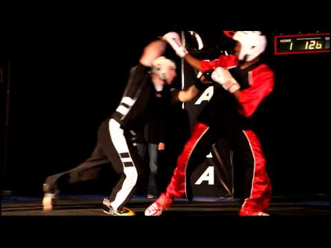 Ross Levine v Paris Wilson - Men's Sparring Semi-Finals - 2012 New England Open