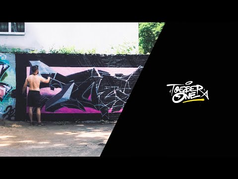 Graffiti - MONOCHROME | TOESER ONE | Hamburg | 4K