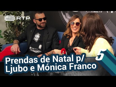 Prendas de Natal para Ljubomir Stanisic e Mónica Franco | 5 Para a Meia-Noite | RTP