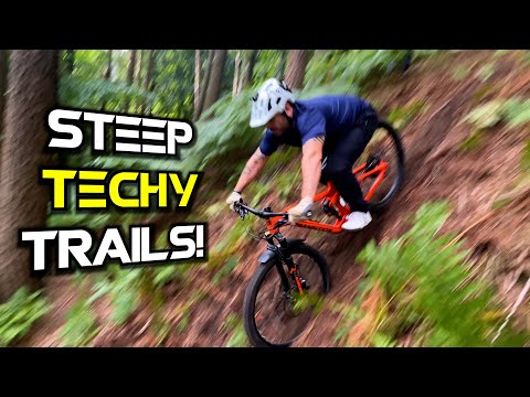 WE RODE THE STEEPEST TRAILS IN THE SOUTH UK *HIDDEN GEMS*