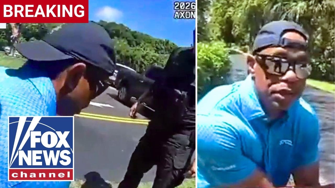 BREAKING: Tiger Woods bodycam footage released