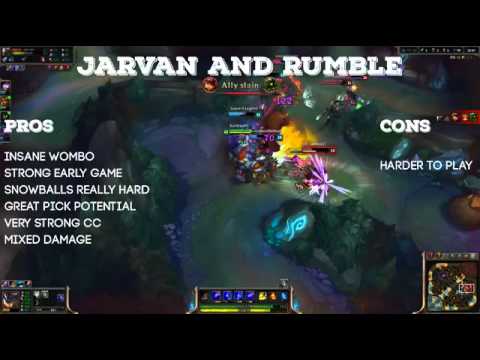 Best Duo Queue Champion Combos   League of Legends Episode #8   Rumble and Jarvan