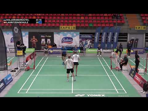 Match point - Kaljurand / Rüütel vs Lauritzen / Schulz - XD, SF - Latvia Int. 2022