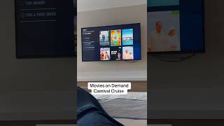 Movies on demand aboard Carnival Cruise was great! #cruise #carnival #movies￼