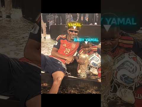 Lamine Yamal के छोटे brother ने किया ground में Funny moments 😂।Ronaldo।#shorts #ronaldo #football