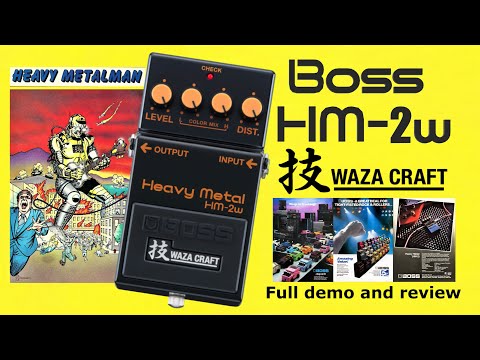 Boss Heavy Metal HM-2w Waza Craft | Full demo and review